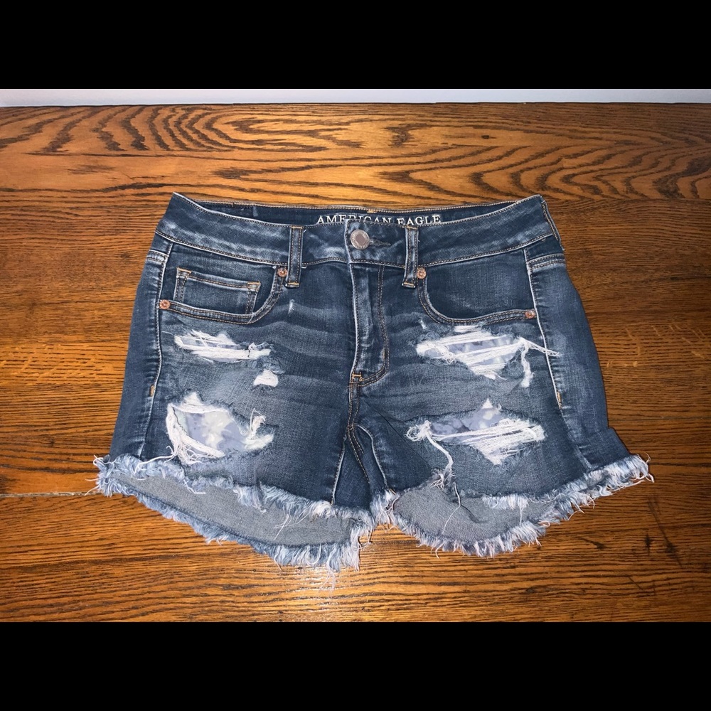 American Eagle Midi Super Stretch Shorts